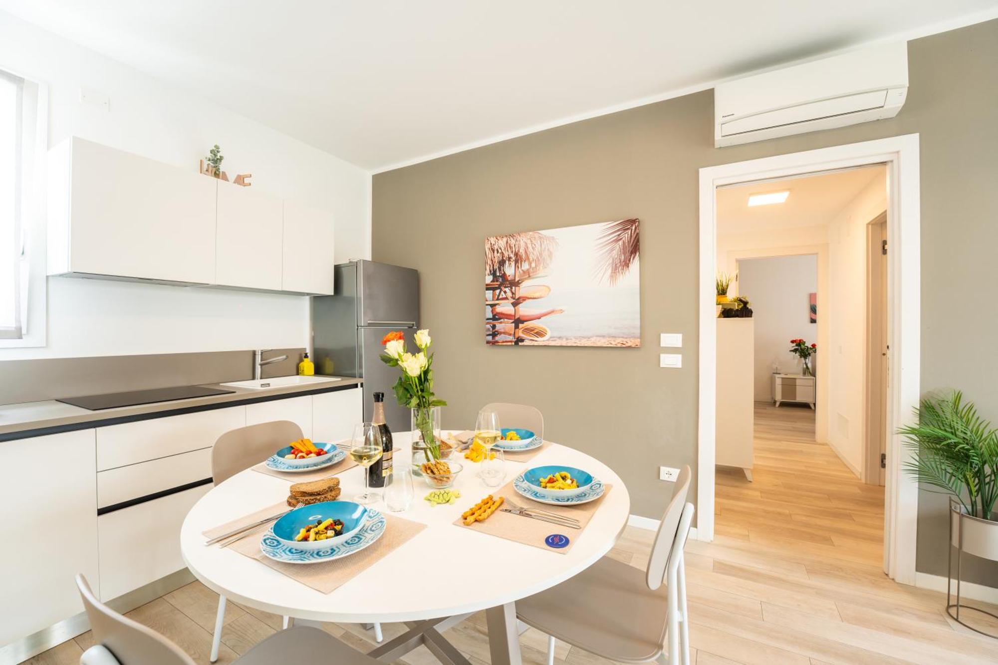 Sun Con Piscina - Piazza Brescia - Adria - Family Apartment Lido di Jesolo