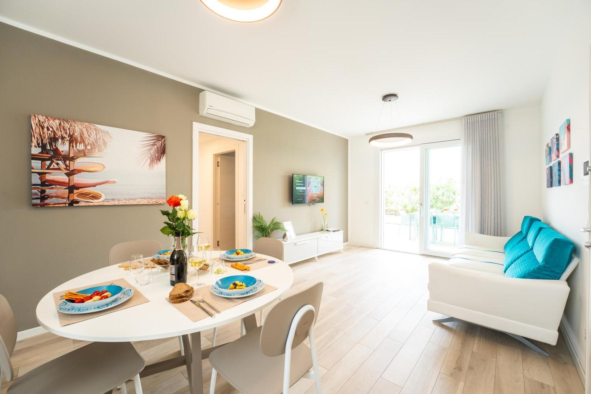 Sun Con Piscina - Piazza Brescia - Adria - Family Apartment Lido di Jesolo